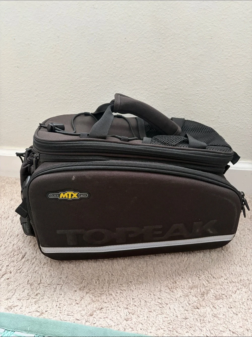 MTX Black Men's Messenger / Handlebar Bag